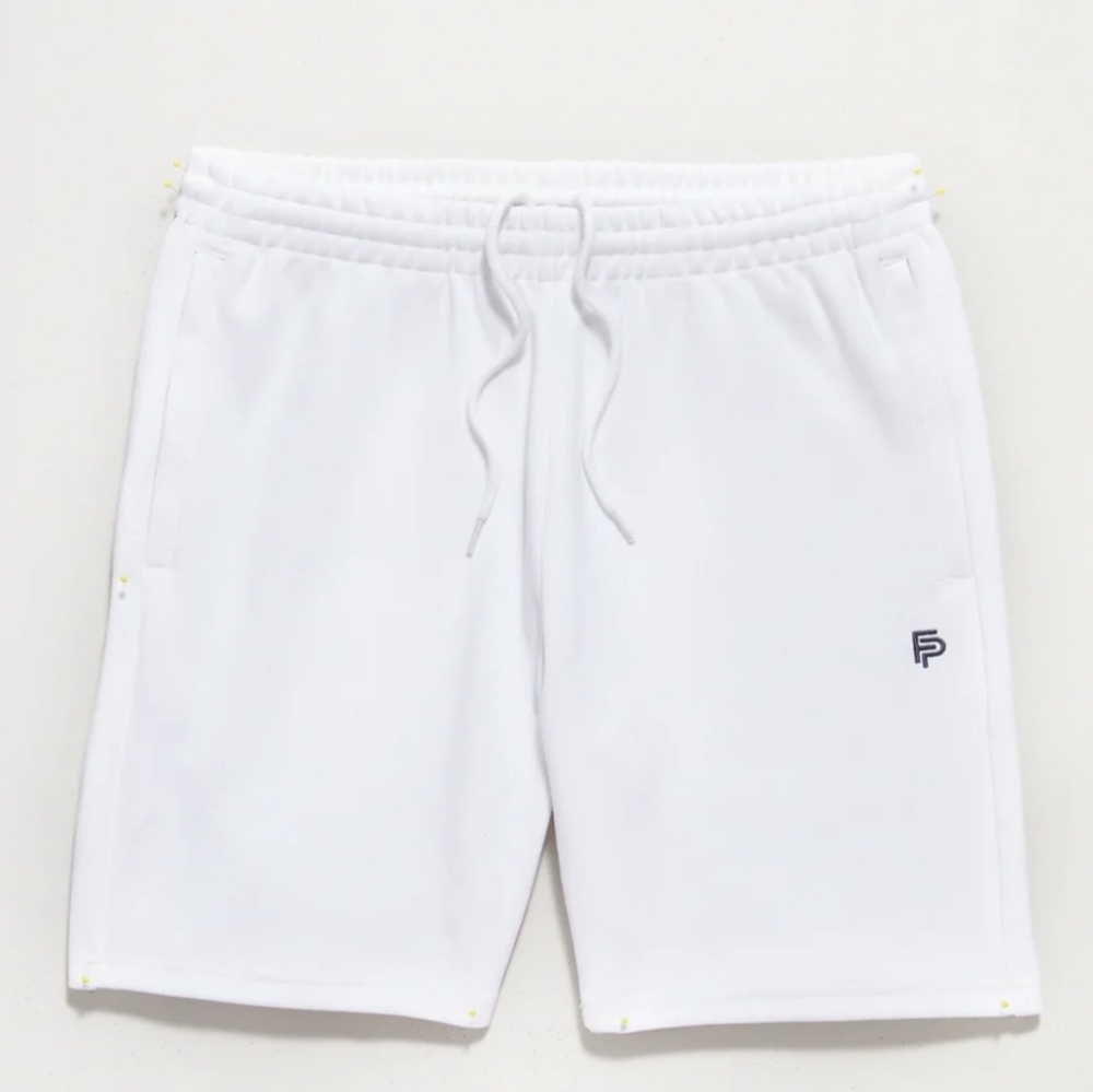Flint Park,NWT, Court Short,White ,XL